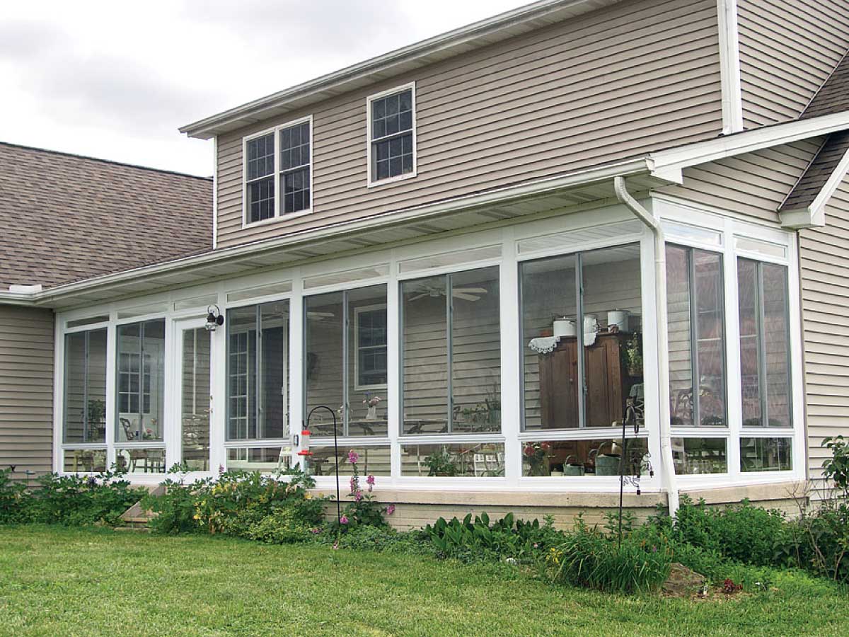 Bright Oasis leisure sunroom addition
