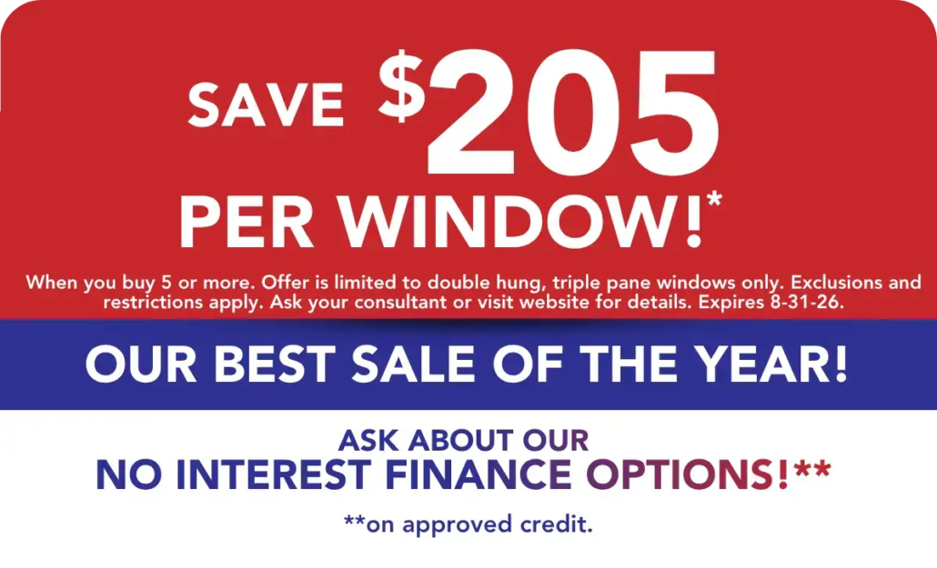 Window Depot Offer for August 2026